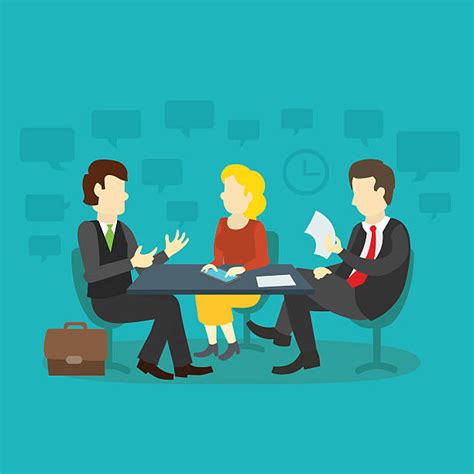 Interview Clip Art, Vector Images & Illustrations - iStock