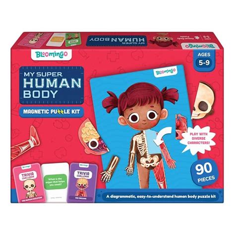 Buy Bloomingo My Super Human Body Magnetic Puzzle Kit | Explore The ...