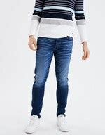 Buy American Eagle Men Blue Ne(x)t Level Airflex Athletic Skinny Jean ...