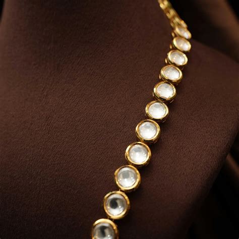 Kundan Long Necklace & Polki Long Necklace for Women