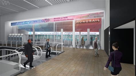 Construction Begins at Westlake Monorail Station! - Seattle Monorail