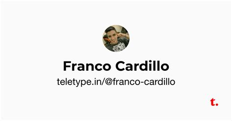Franco Cardillo — Teletype