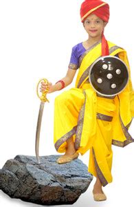 NATKHATdress Rani Laxmi Bai Kids Costume / Jhansi Ki Rani Costume Kids ...