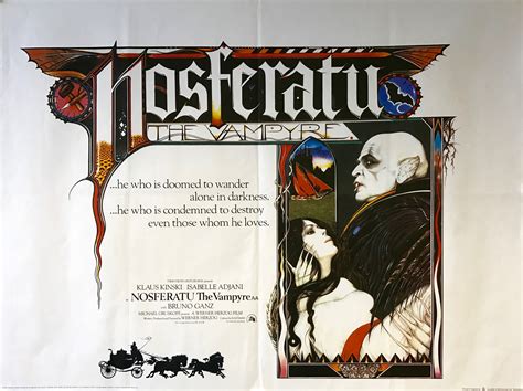 Nosferatu The Vampyre - Vintage Movie Posters