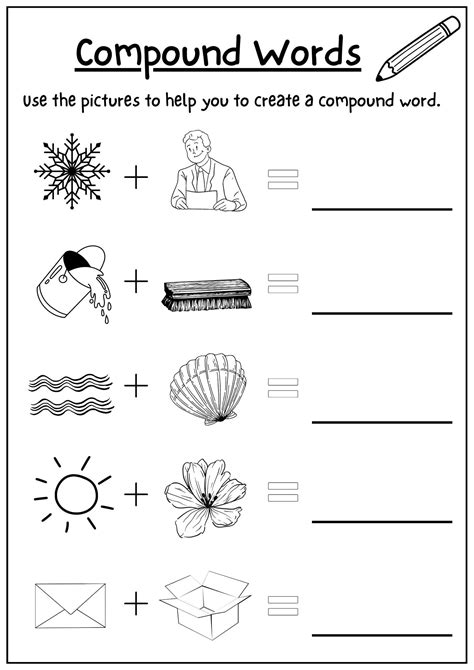 Compound Words for Preschoolers 的图像结果