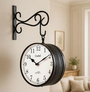 Craftel Analog 21 cm X 21 cm Wall Clock Price in India - Buy Craftel ...