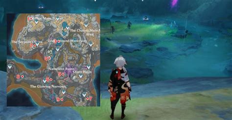 Where To Find All Orb Of The Blue Depths In The Chasm Genshin Impact 2.6