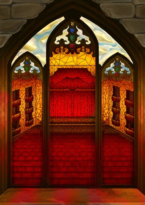 ArtStation - Stained glass- Theater/Opera room