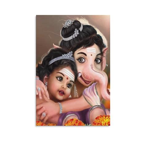 Baby Ganesha Paintings