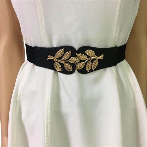 Ladies Slim Fashion Waist Belt Dress Access Thin Skinny Leather Belt ...