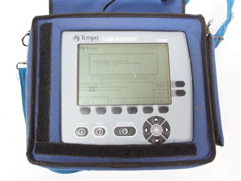 Tektronix Tempo CableScout TV220 Coax CATV TDR Cable Tester . inStock901.com - Technology ...