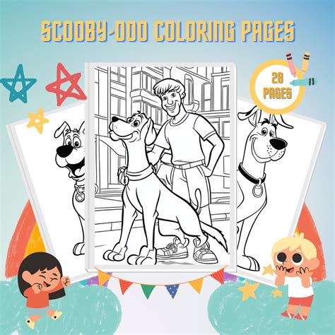 Scooby Doo Desenho Para Colorir