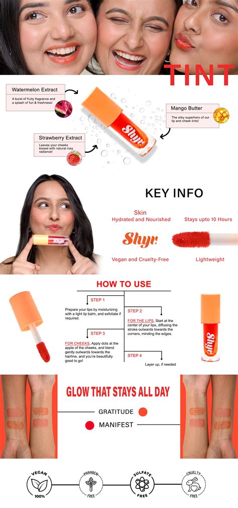 Sheer Me Out - Cherry Red Water Lip and Cheek Tint – Shyr Beauty
