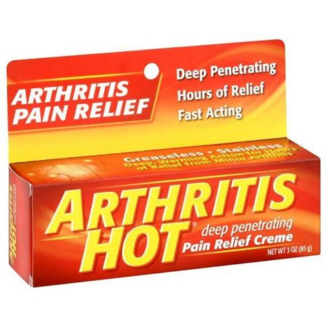 Arthritis Hot Panetrating Arthritis Pain Relief Cream