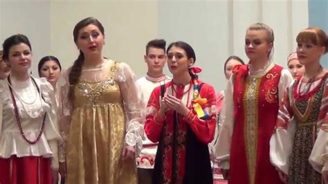 Ансамбль отдела "Сольное народное пение". - YouTube