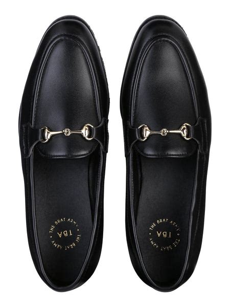 Henley Black Horsebit Buckle Loafers. – THE BRAT ARMY