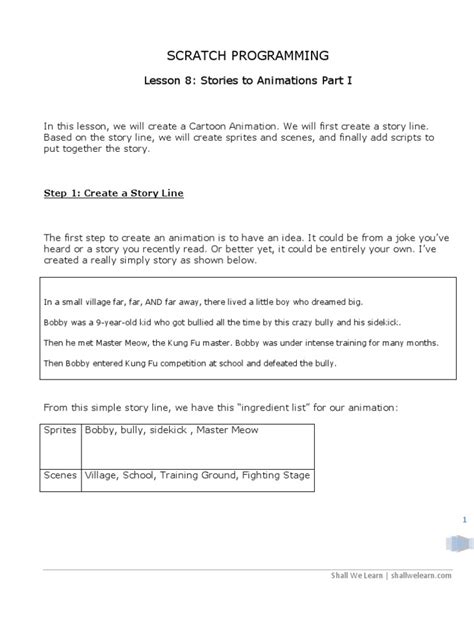 Image result for Scratch Story Tutorial