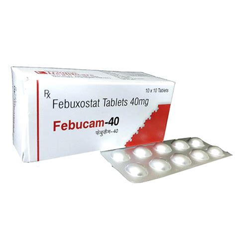 FEBUCAM-40 Tablets Trumac Healthcare