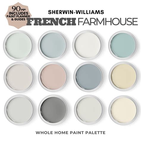 Sherwin Williams French Farmhouse Color Palette ~ French Country Paint ...