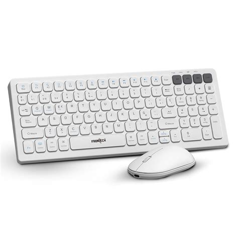 Amazon.in: Buy Frontech Wireless Rechargeable Keyboard & Mouse Combo ...