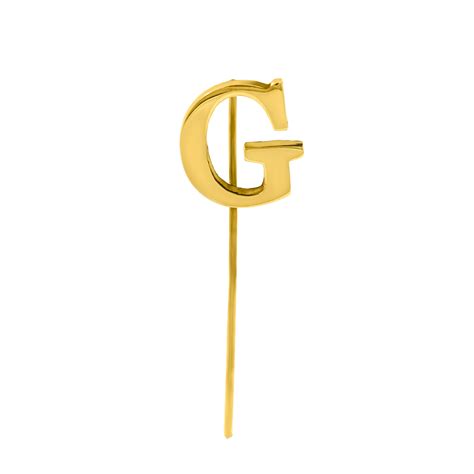 Letter G Lapel Pin – OnetabyDSG
