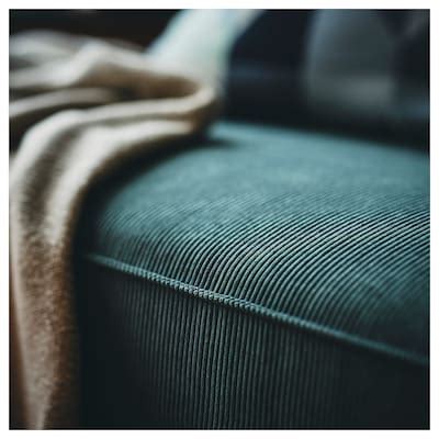 KIVIK 2-seat sofa, Kelinge grey-turquoise - IKEA
