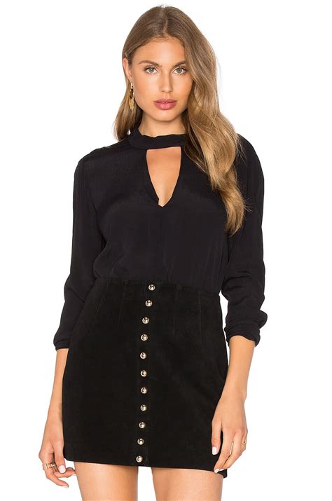Bardot Felix Top in Black | REVOLVE
