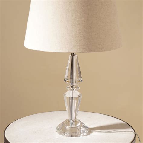 Shop Clear Crystal Table Lamp Stand (without shade) - at Best Price ...