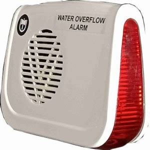 Rolgo1 Water Tank Overflow/Leak Alarm-Bell (Medium, White) DC Wired ...