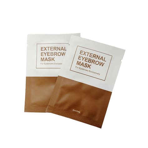 Goochie Permanent Make Up External Painless Mask For Eyebrow, (2pcs/ba ...