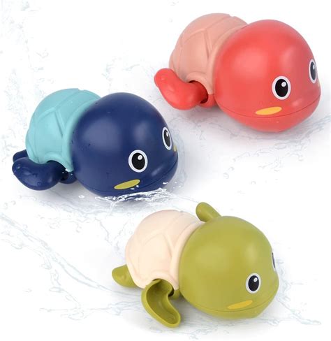 Buy 1 Pcs Bath Toys Swimming Turtle,Wind Up Water Floating Toys,Bathtub ...