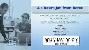 WORK FROM HOME / PART TIME JOB AND 100% MINIMUM EARNINGS - Data entry ...