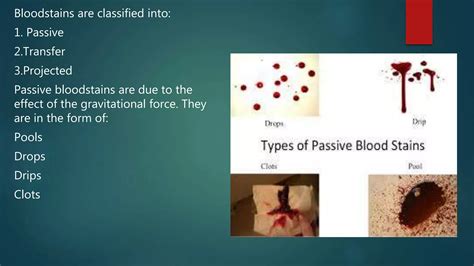 Bloodstain pattern analysis | PPTX