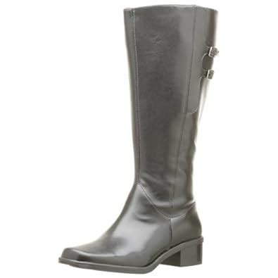 Buy Naturalizer Women's Denzel Boot,Black Plus Shaft,12 W at Amazon.in