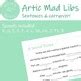 Silly story Articulation Mad Libs – K, G, S, Z, F, V, L, Sh, Ch, J, Th, R