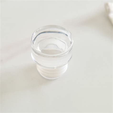 Transparent Borosilicate Glass Water Bottle Set Of 2 780ml Online ...