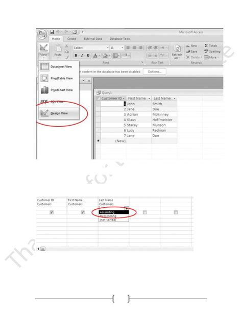 Image result for Create Queries Access Database 2016