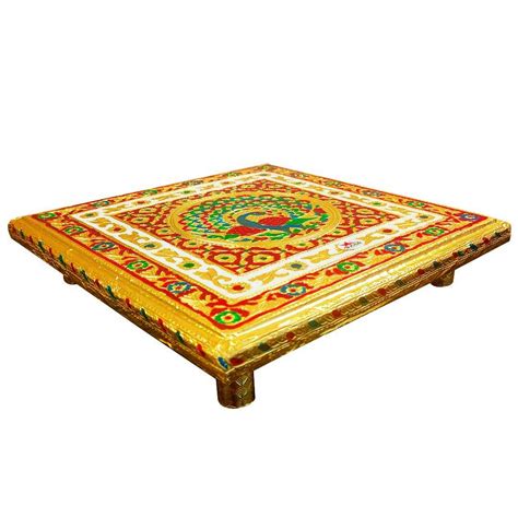 Nutristar Wooden Pooja Chowki | Buy Pooja Chowki Online at Best Prices