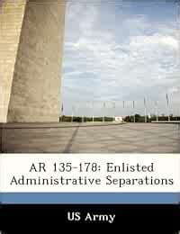 Buy AR 135-178: Enlisted Administrative Separations Book Online at Low ...