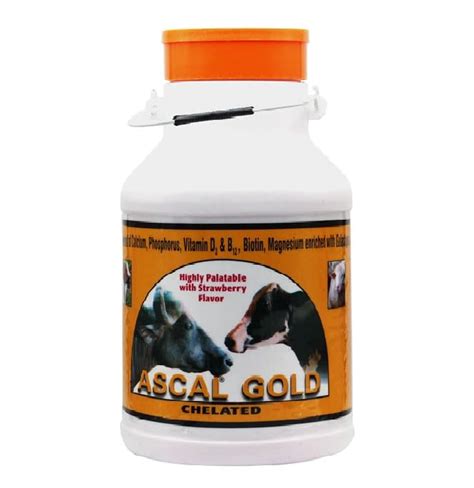 Ascal Gold Chelated Liquid - Strawberry Flavour 5 Litre with Glove ...