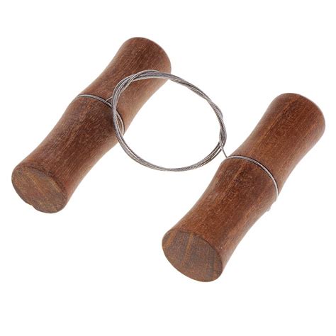 Evalue Wire Clay Cutter, 1 Piece Wooden Handle Pottery Clay Cutting ...