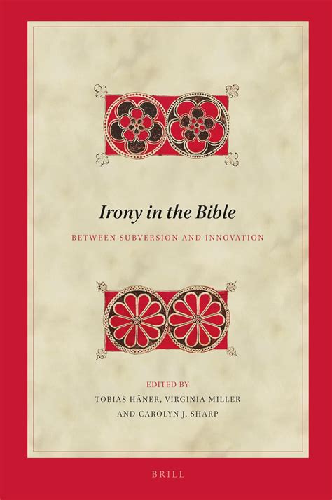 Buy Irony in the Bible: Between Subversion and Innovation: 209 ...