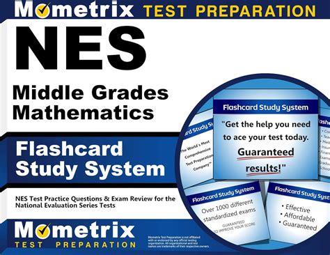 NES Middle Grades Mathematics Flashcard Study System: NES Test Practice ...