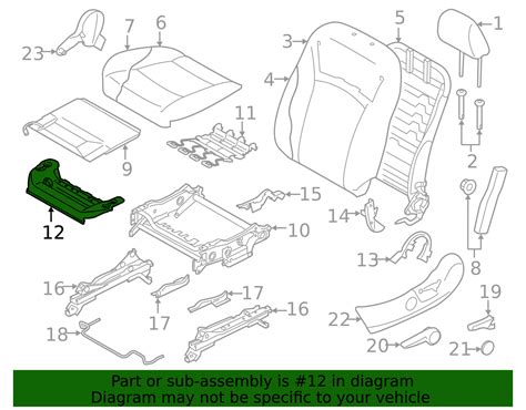 2015-2019 Subaru Support Panel 64147AL00A | Subaru Parts Guys