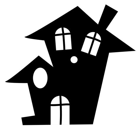 Halloween Scary Haunted House Silhouette 11731296 PNG