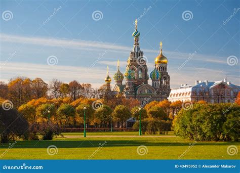 Church of the Saviour on Spilled Blood, Russia Stock Photo - Image of ...