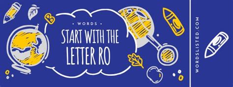 Words That Start With RO To Win Next Scrabble Game