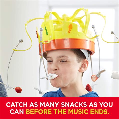 Buy Chow Crown Game Kids Electronic Spinning Crown Snacks Food Kids ...