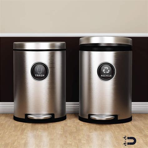 Buy Recycle and Trash Logo Symbol -- Elegant Golden Look for Trash Cans ...