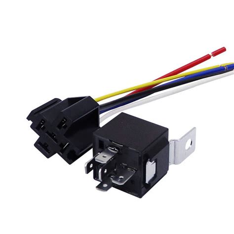 Buy JD1914 Automotive Relay Harness Set 5-Pin 40A 12V SPDT with ...